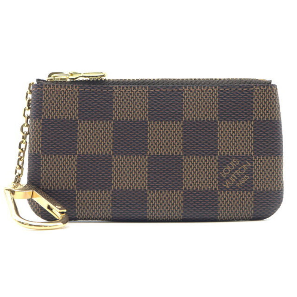 Louis Vuitton Pochette Key Coin Case Wallet Accessory Canvas - Picture 1 of 7